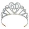 Beistle Pack of 6 Glittered Silver "60" Costume Tiara - Adult One Size